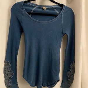 Free People Synergy Thermal Cuff Top